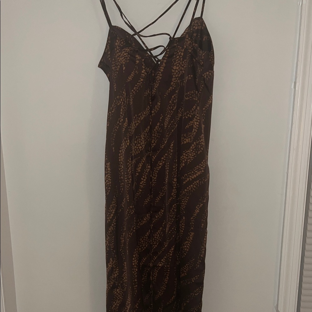 Urban Outfitters Dress in Brown - Picture 5 of 5